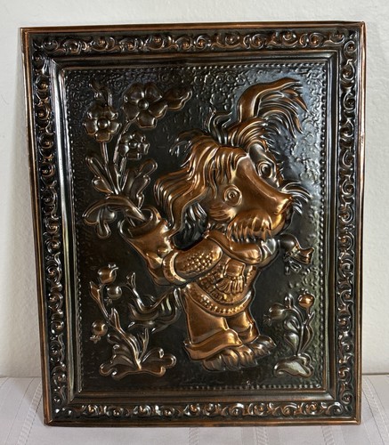 Vintage ussr copper - vintage, wall