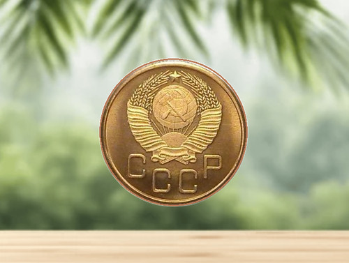 Mirror finish kopecks coin - mirror,